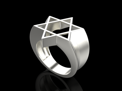 Star ring model 700 3D Print Model