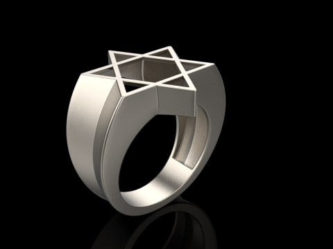 Star ring model 700 3D Print Model