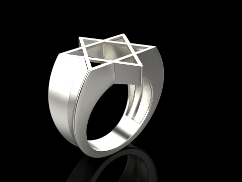 Star ring model 700 3D Print Model