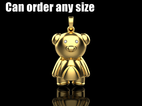 B&auml;renanh&auml;nger Modell 701 3D Druckmodell