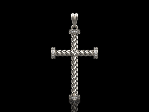 Croce in Filo modello 702 Modello di stampa 3D