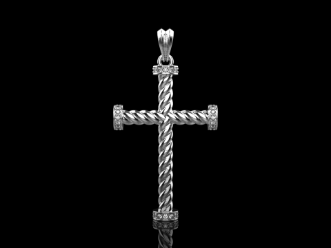 Croce in Filo modello 702 Modello di stampa 3D