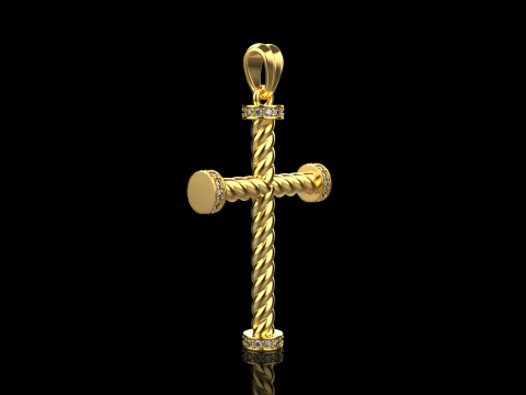 Wire Cross model 702 3D Print Model