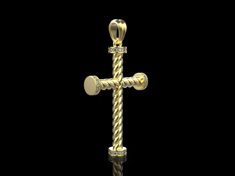 Wire Cross model 702 3D Print Model