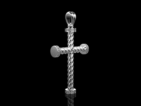 Croce in Filo modello 702 Modello di stampa 3D