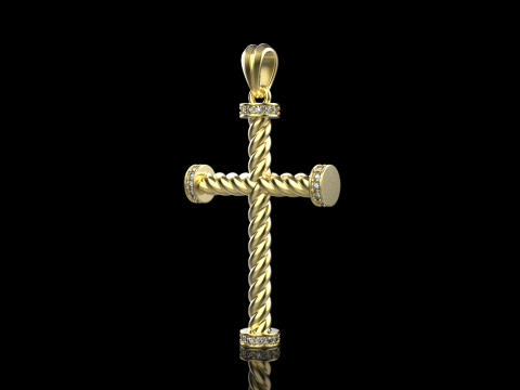 Croce in Filo modello 702 Modello di stampa 3D