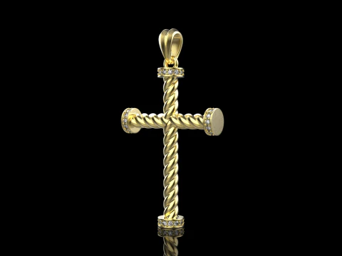 Wire Cross model 702 3D Print Model