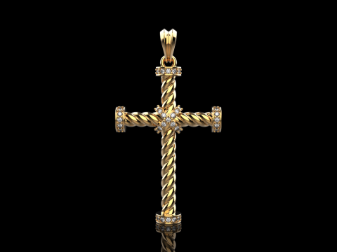 Wire cross model 703 3D Print Model