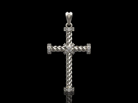 Wire cross model 703 3D Print Model