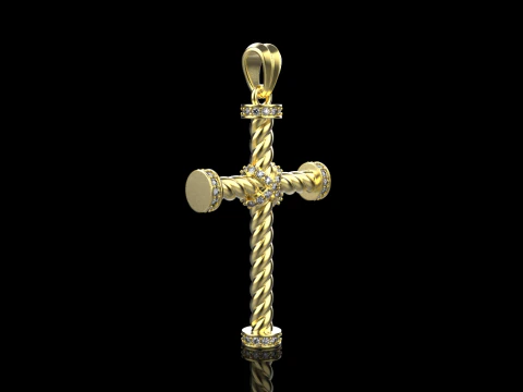 Wire cross model 703 3D Print Model
