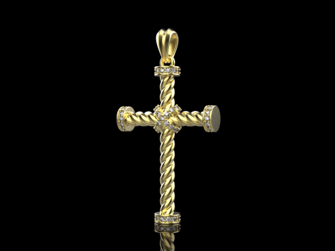 Wire cross model 703 3D Print Model