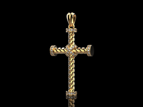 Wire cross model 703 3D Print Model