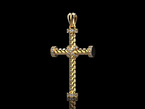 Wire cross model 703 3D Print Model