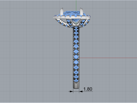 Pear shape engagement ring model 704 3D Print Model