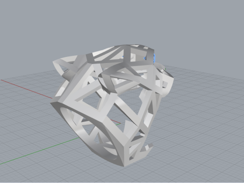 Panther ring model 705 3D Print Model