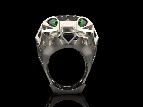 Panther ring model 705 3D Print Model