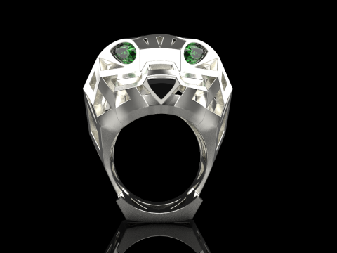 Panther ring model 705 3D Print Model