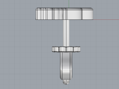 Bird stud earring model 706 3D Print Model