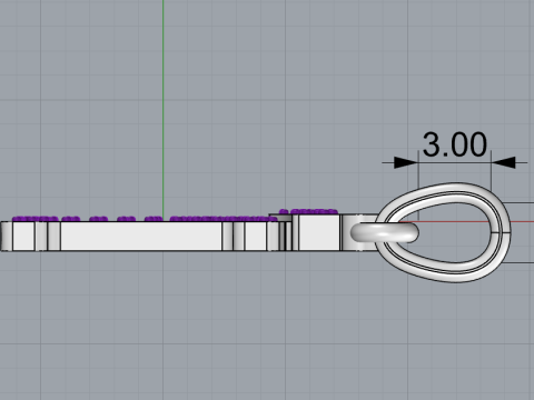 Initial pendant model 712 3D Print Model