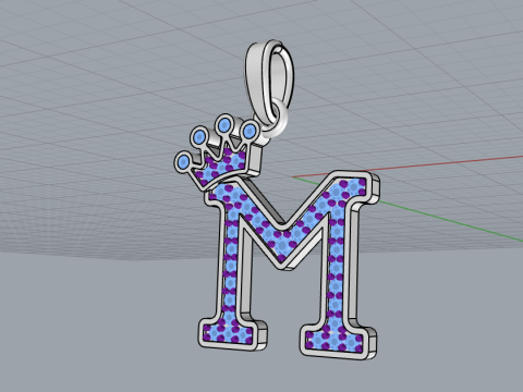 Initial pendant model 712 3D Print Model