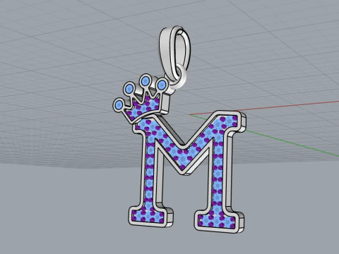 Initial pendant model 712 3D Print Model