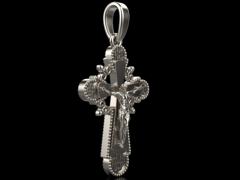 Double side cross model 717 3D Print Model