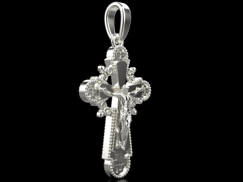 Double side cross model 717 3D Print Model