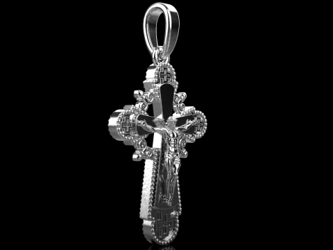 Double side cross model 717 3D Print Model