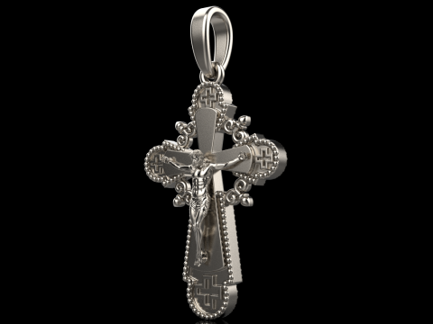 Double side cross model 717 3D Print Model