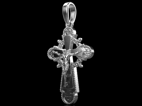 Double side cross model 717 3D Print Model