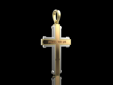 Modello a croce719 Modello di stampa 3D