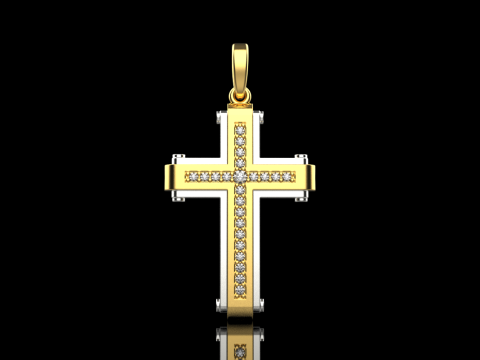 Modello a croce719 Modello di stampa 3D