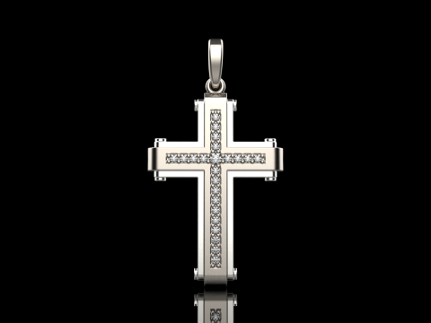 Modello a croce719 Modello di stampa 3D