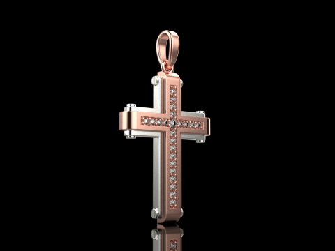 Modello a croce719 Modello di stampa 3D