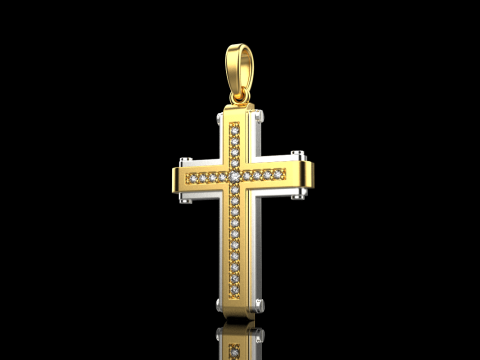 Modello a croce719 Modello di stampa 3D