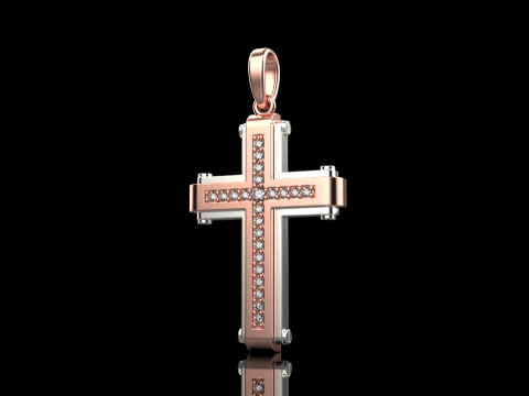 Modello a croce719 Modello di stampa 3D