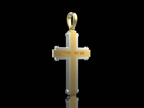 Modello a croce719 Modello di stampa 3D