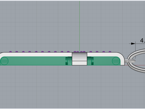 Modello a croce719 Modello di stampa 3D