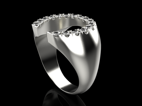 Sygnet podkowy model 750 Model do druku 3D