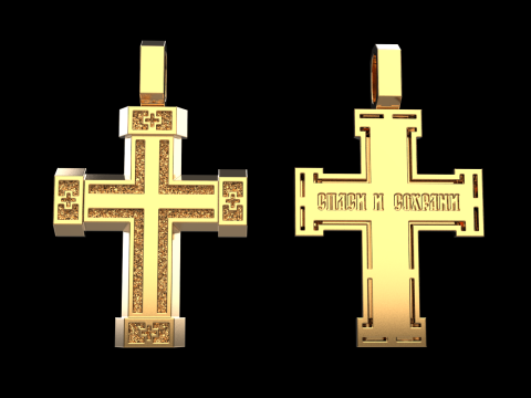 Model silang dua sisi 721 Model Cetak 3D