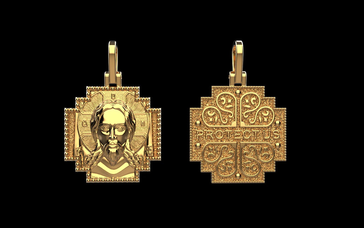 Jesus cross model 723 3D Print Model .c4d .max .obj .3ds .fbx .stl .blend 