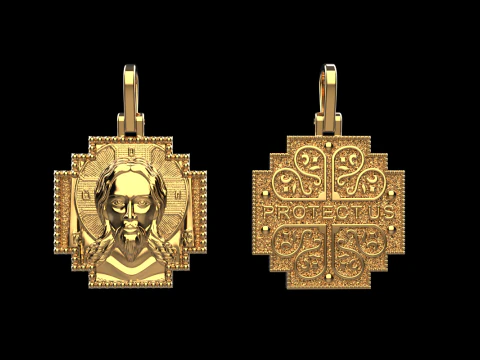 Cruz de Jesus modelo 723 Modelo de Impressão 3D