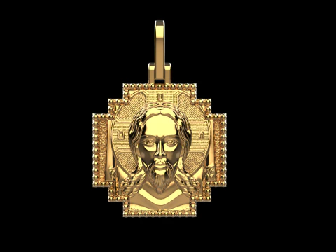 Jesus cross model 723 3D Print Model