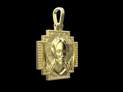Jesus cross model 723 3D Print Model