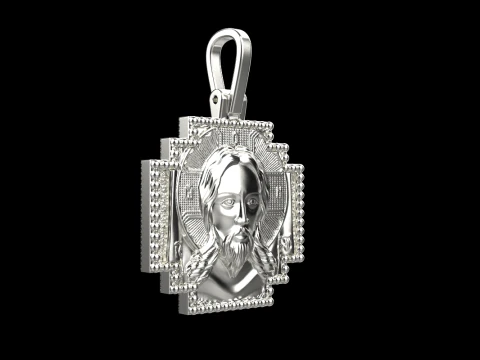 Jesus cross model 723 3D Print Model
