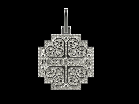 Jesus cross model 723 3D Print Model