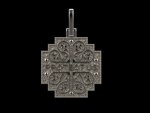 Jesus cross model 723 3D Print Model