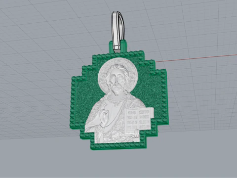 Jesus cross model 725 3D Print Model