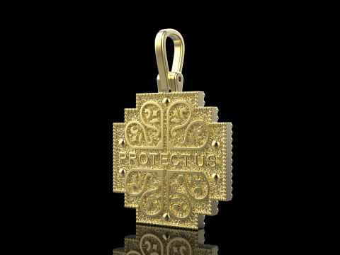 Jesus cross model 725 3D Print Model