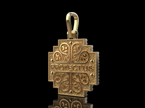 Jesus cross model 725 3D Print Model